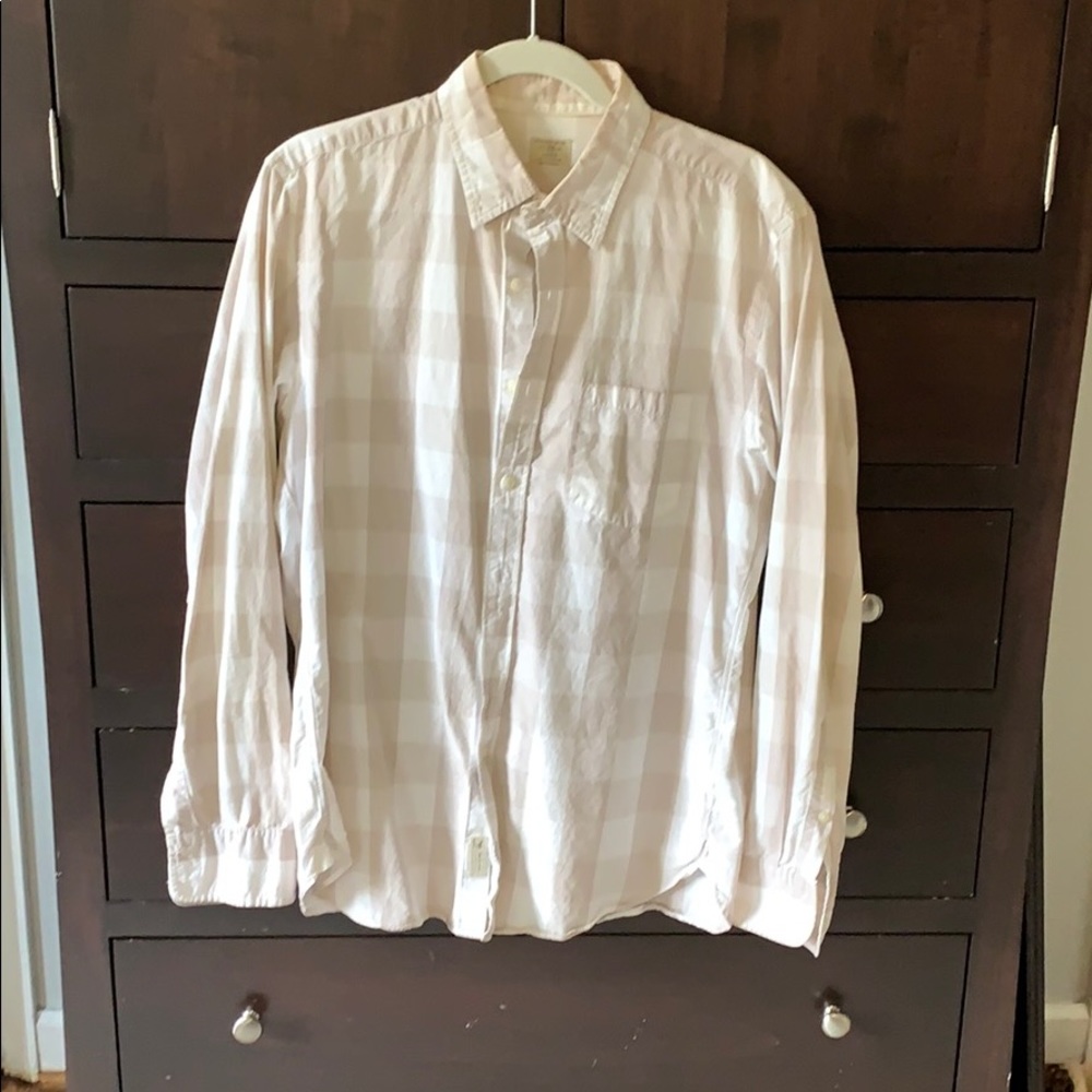 J. Crew Plaid Button Down